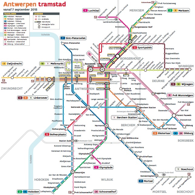 de lijn netplan antwerpen
